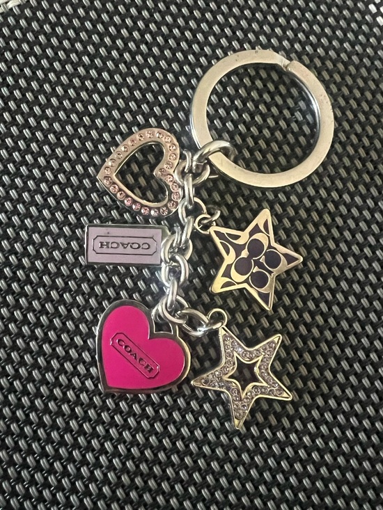 Coach Accessories - Coach Heart and Star Keychain